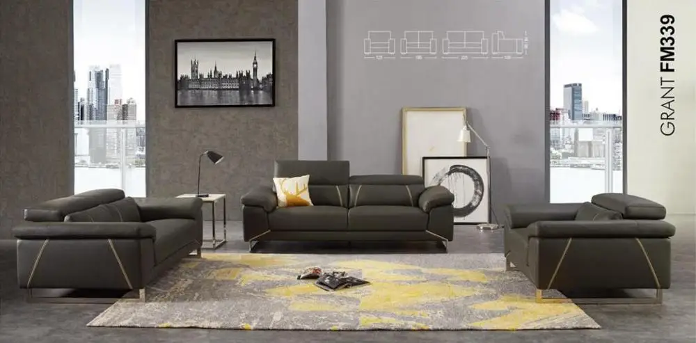2022 sofe modernos para sala u rasutom stanju, od prave kože jeftini 1s + 2s + 3s sekcijska sofe namještaj za dnevni boravak