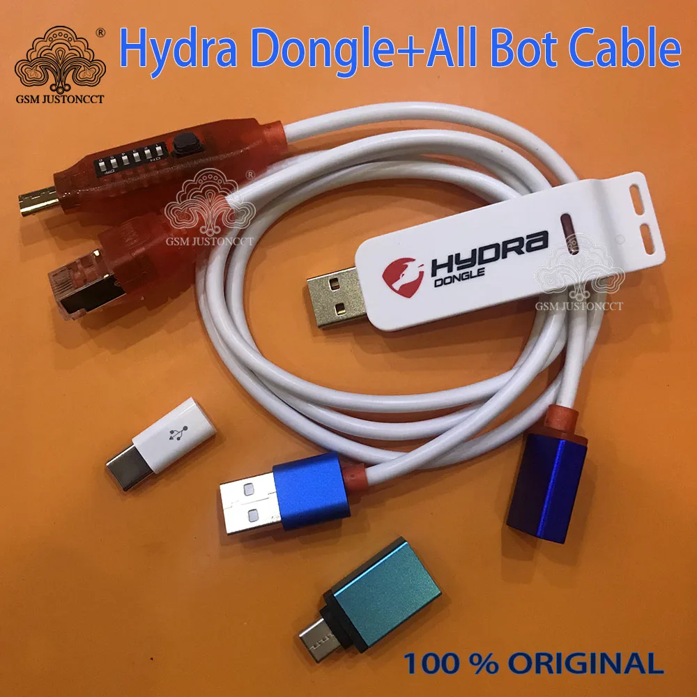 2022 Novi originalni ključ Hydra je ključ za sve softveru HYDRA USB Tool + UMF cijeli paket instalacijskih kabela (jednostavno prebacivanje) I Micro