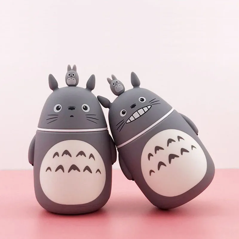 Kreativni Totoro Staklene Boce Za Vodu Dual toplinu Prekrasan Moj Susjed Totoro Staklo Pitke Crtani Dvostrukim Stijenkama Bubalo Šalica
