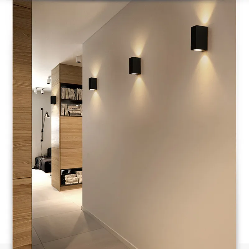 10 W Moderna минималистичная led aluminijska lampa noćni lampe zidne lampe kupaonica, ogledalo za kupatilo direktan kreativni prolaz