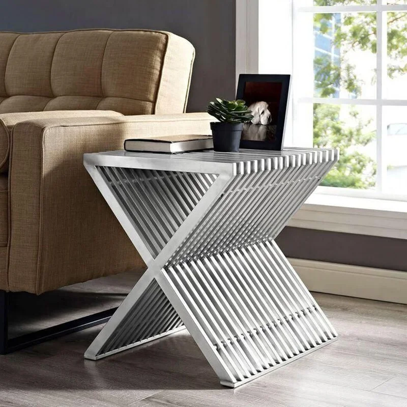 Novi подгонянный stolić sofe vrhu stakla nehrđajućeg čelika europskog stila luksuzni stakleni/mramorni za namještaj živi sobe