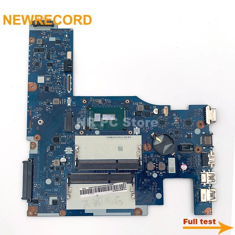 NEWRECORD Za 5B20H14371 Lenovo G50-80 Matična ploča laptopa SR23Y I5-5200U Procesor DDR3 ACLU3/ACLU4 UMA NM-A362 GLAVNI odbor u potpunosti ispitan