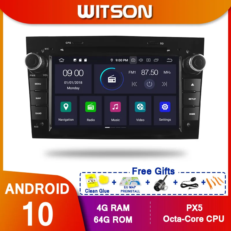 УИТСОН! Android10 восьмиядерный PX5 AUTO DVD player Za ANTARA OPEL VECTRA ZAFIRA CORSA ASTRA 4 GB RAM-a I 64 GB ROM-GPS NAVIGATOR