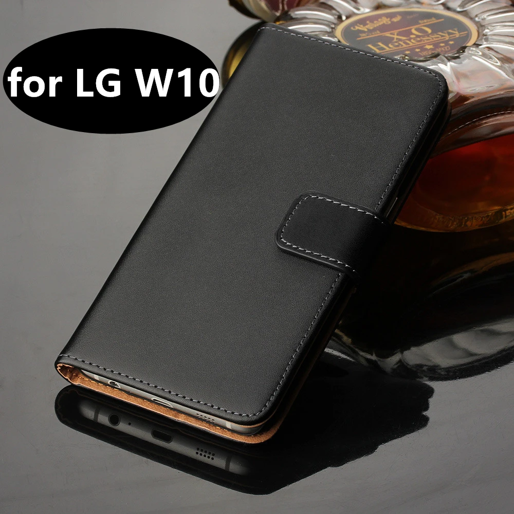 Premium Kožna Flip Poklopac Luksuzni novčanik torbica za LG W10 držač za kartice futrola telefon u obliku školjke fundas za LG W10 GG