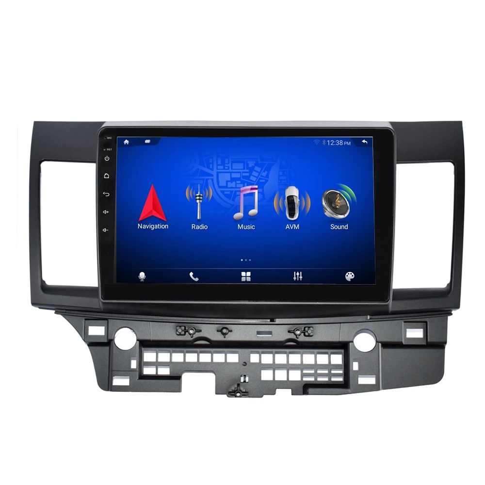 Auto Radio Android Stereo 10,1 inča GPS Navigacija Za Mitsubishi Lancer 2014-2015 Auto Media Player s Carplay