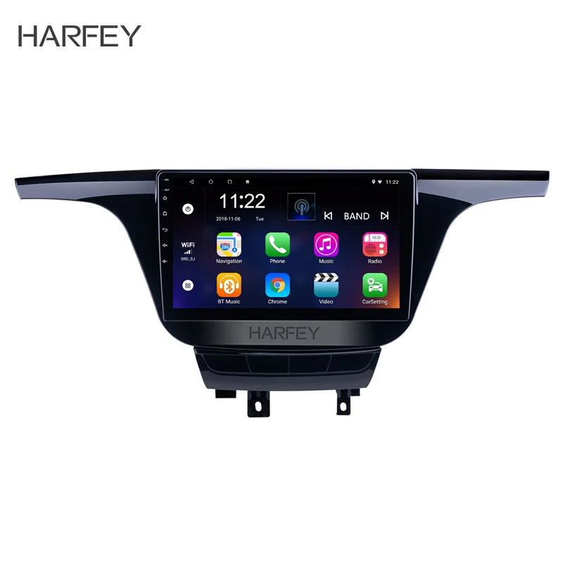 Auto Media player Harfey 10,1 inča Android 10,0 za Buick GL8 2017 2018 auto-Radio sa Bluetooth HD zaslon osjetljiv na Dodir GPS