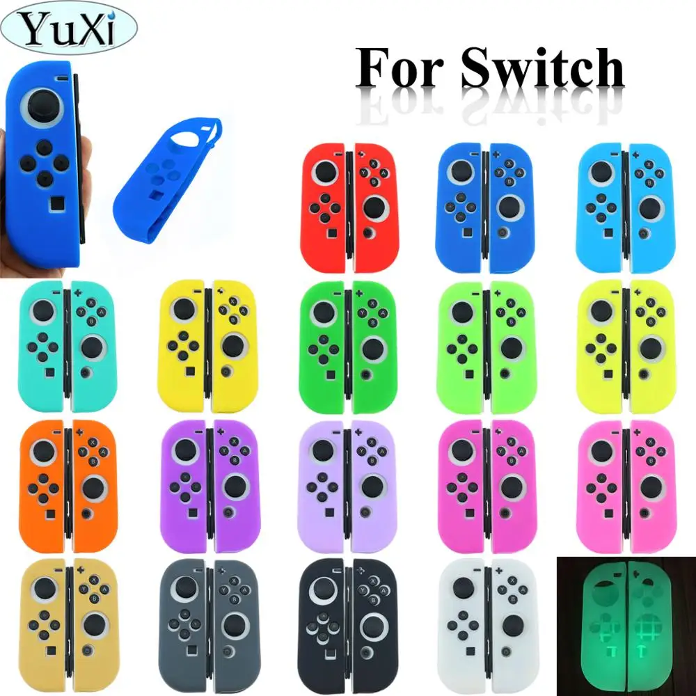 YuXi 1 Set Za Nintend Switch Kontroler, Gamepad navigacijsku tipku Silikonska Torbica za Nintend Switch NS NX Joy Con Poklopac potisni Gumb Za palac
