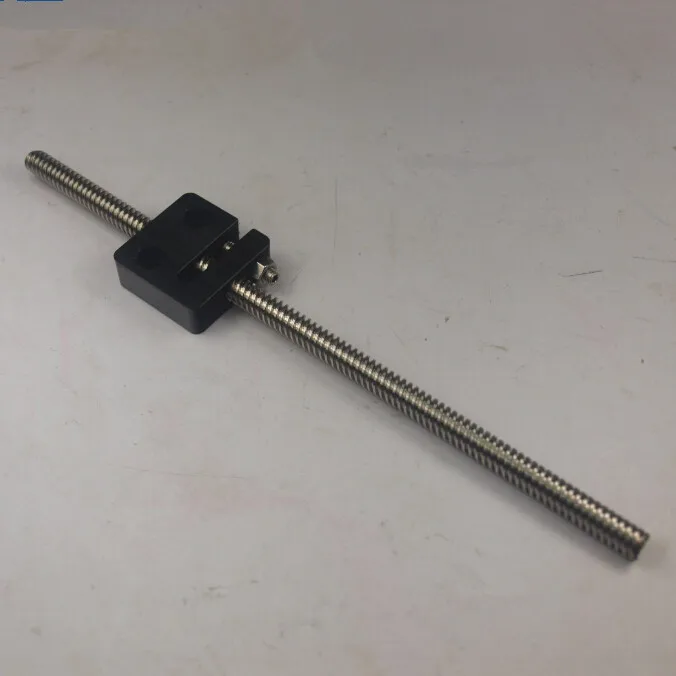 SWMAKER OX CNC glodalice Z osi dijelovi ACME navojem štap sa zaštitom od zazora 8 mm matica blok + 215 mm Dužina 8*8 (P) Kit orijentacija vijaka ACME