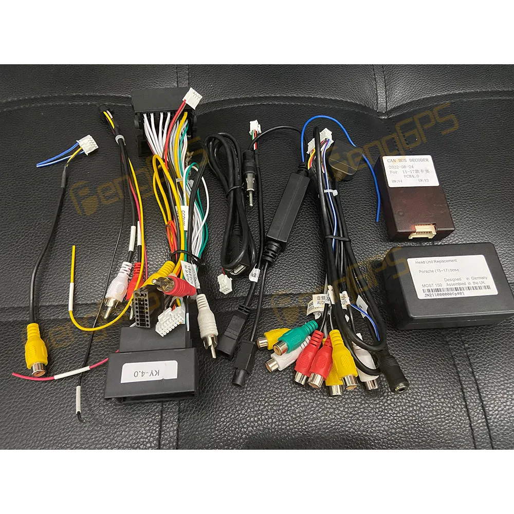 Digitalni Snimač Podataka Optički Fiber Dekoder Velika Kutija Za Porsche 718/911/Taycan/Panamera/Macan/Cayenne Android Auto Radio Stereo