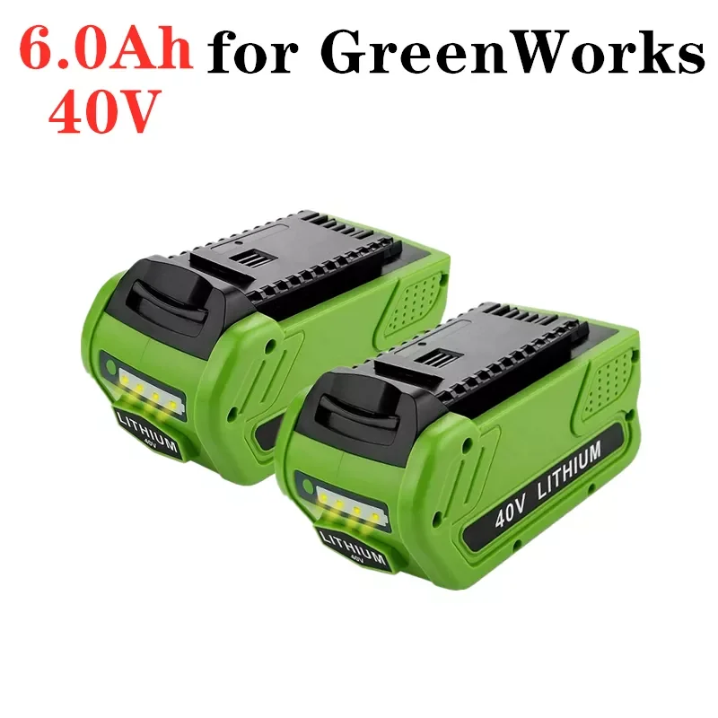 Zamjena 40 18000 6000 mah mah Li-Ion Baterija 29472 za GreenWorks 40 Volti G-MAX 29252 20202 22262 27062 21242 električni alati