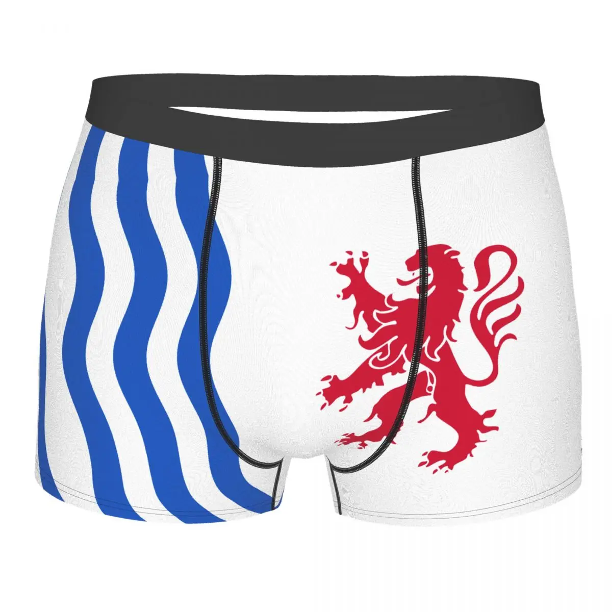 Zastava Novog Akvitanski, Muške gaće-bokserice, zastave Francuske regije, zabavne elastične hlače za muškarce