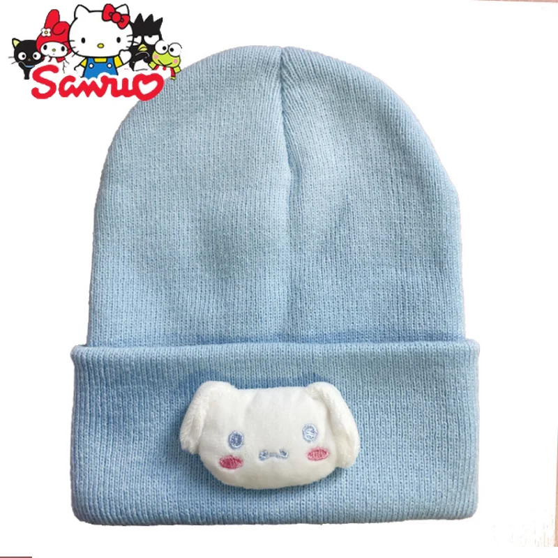 Sanrio Kuromi Hello Kitty Slatka Student Kapa Melody Cinnamoroll Zima Toplo Вязаная Zaštita Uši Studentski Zimske Tople Kape
