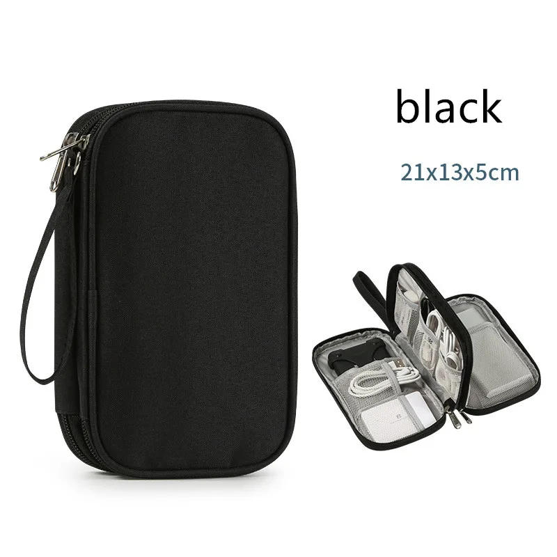 Najnoviji putnu torbu za pohranu digitalnih USB-paketa Prijenosni kabelski pribor za Punjenje napajanje torba za pohranu tvrdog diska