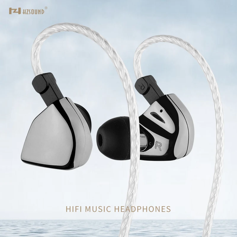 HZSOUND Heart Mirror Pro 10 mm CNT Otvor U uho Monitor 2Pin Priključak za Slušalice Hi-Fi Slušalice Glazbena Slušalice Ožičen Slušalice