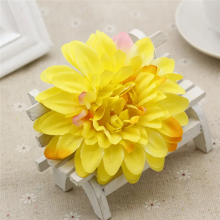 10 cm, umjetno cvijeće krizantema cvijet vjenčanje umjetni cvijet svila cvjetni ukras za vjenčanja luka