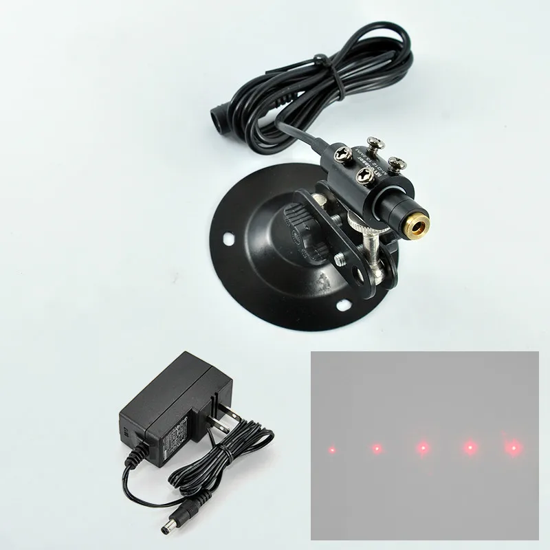 Podesiva laserske lampe pozicioniranje 635 nm 10 Mw Za rupe bušiti / Desktop Bušilice / gumba s adapterom za napajanje i hlađenje