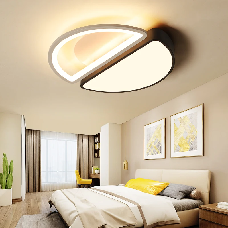 Moderna led stropna svjetiljka je pogodna za dnevni boravak, spavaće sobe, kupaonice i kabineta. Jednostavno atmosferska rasvjeta мандариновой žarulja