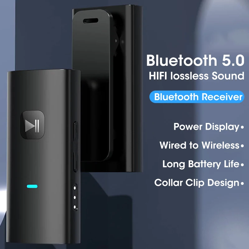 Gtwoilt A90 Wireless Bluetooth Adapter 5,0 Prijemnik Za slušalice s priključkom od 3,5 mm Aux Bluetooth Audio Music Odašiljač Za Slušalice