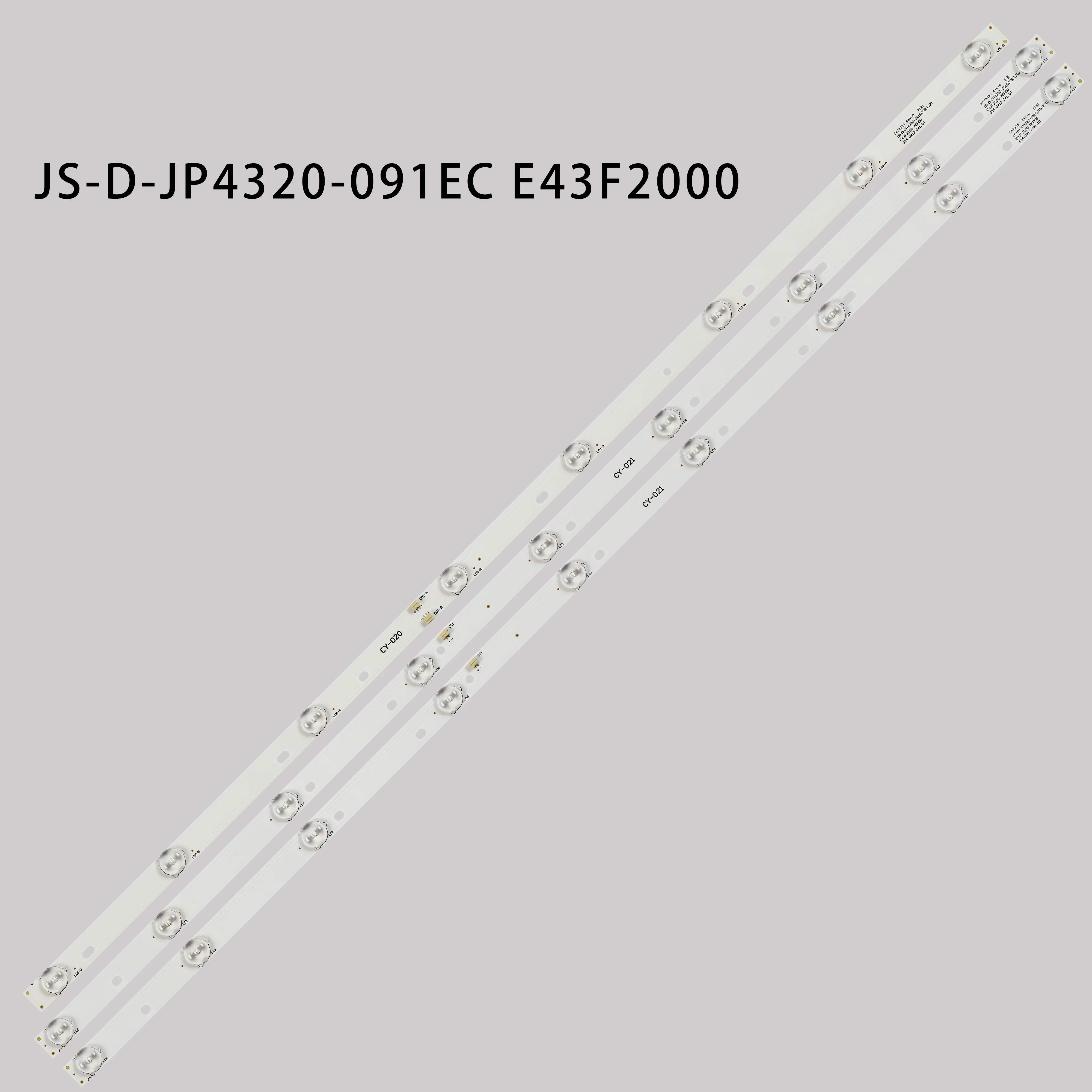 Led žarulja sa pozadinskim osvjetljenjem JS-D-JP4320-091EC JS-D-JP4320-081EC Za AKAI AKTV432 E43F2000 D43-F2000 MS-L1111-R L LD-43SF6015BT