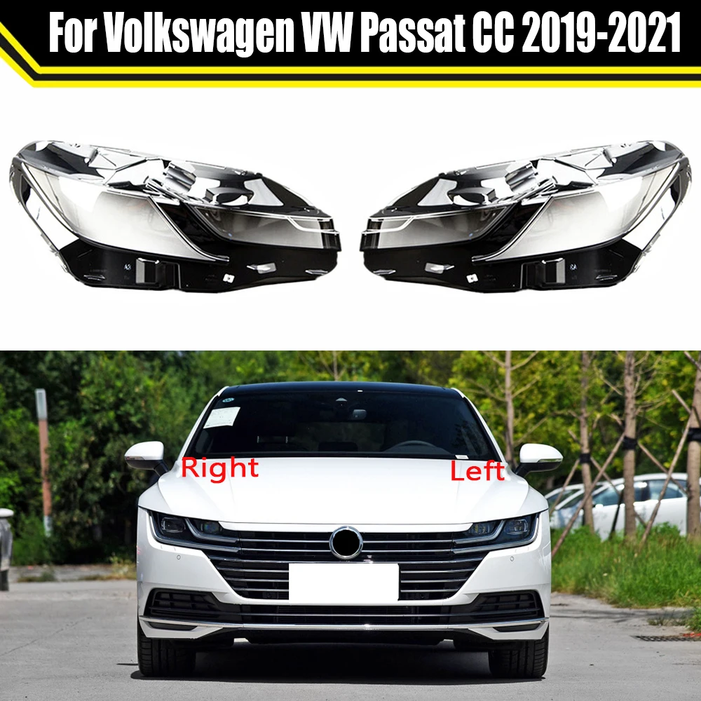 Poklopac Prednjeg Svjetla Abažur Poklopac Svjetla Glavnog Svjetla Stakleni Poklopac Kućišta Objektiva Za Volkswagen VW CC 2019 2020 2021