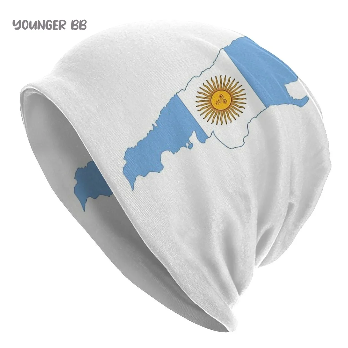 Zastava Argentine Kape Vintage Ulica Skullies Beanie Hat Odraslih Za Muškarce Вязаная Kapa Za Muškarce Za Žene I Ženski Zimski Topli Elastični Poklopac