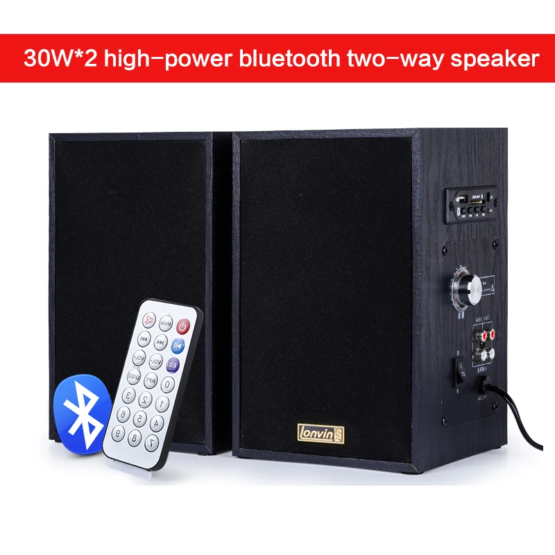 30 W * 2 4-inčni Home snažan računalni HiFi zvučnika Bluetooth Izuzetno Aktivni zvučnik Zidni zvučnik Groznica Klasa