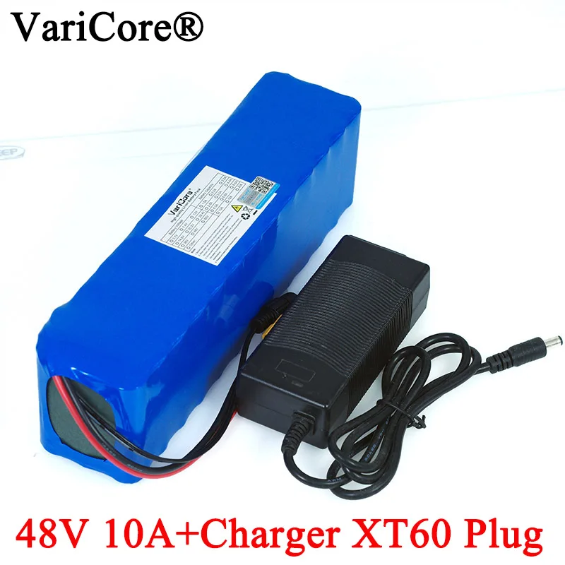 Baterija za электровелосипеда VariCore 48v 10ah 18650 li-ion baterija set za remont bicikla 1000w XT60 nožica + punjač 54,6 v 2A
