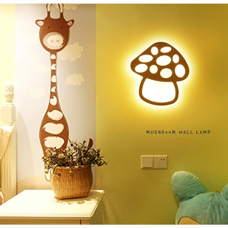 Moderni Kreativni Akrilna zidna svjetiljka Dječja soba noćni spavaća soba led zidne svjetiljke Koridor za Prolaz Bra Dekor AC85-265V