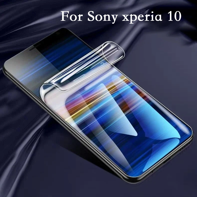 3D Zakrivljena Folija Za Ekran Sony Xperia 10 plus Zaštitna Folija Za Ekran Potpuno Pokriva Nano Гидрогелевая Film Ne Kaljeno Staklo