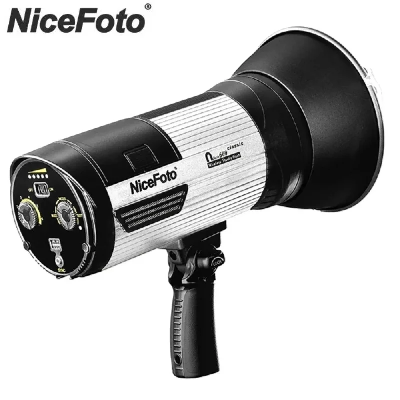 NiceFoto nflash600 600WS GN89 Bežični uređaji studio Flash Classic 600 Led Žarulja za snimanje na otvorenom Ugrađeni Bežični high-speed