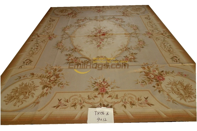 aubusson Veliki Starinski Stil za tepih dnevni boravak tkanina u stilu Rokoko umjetnosti pletenje vunenih tepiha
