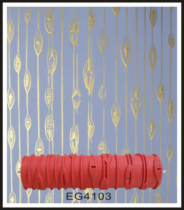 10-inčni plava gumeni valjak za ukrašavanje zidova slika valjak 10 