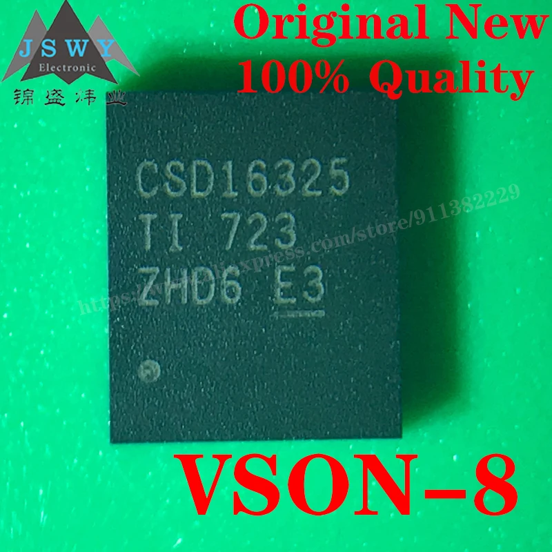 CSD16325Q5 Izolovan poluvodički MOSFET tranzistor Čip IP Koristiti za arduino modul nano Besplatna dostava CSD16325Q5