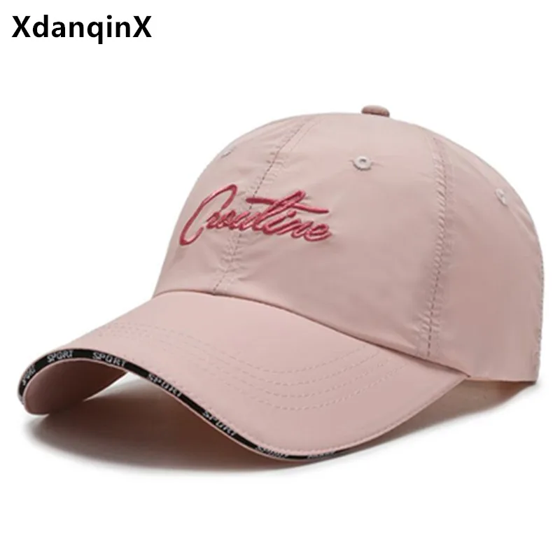 XdanqinX ženski šešir s vezom slova, nove kape za muškarce, kapu, svakodnevni kapu, šešir, kapu, za tatu, podesiva sportska kapu