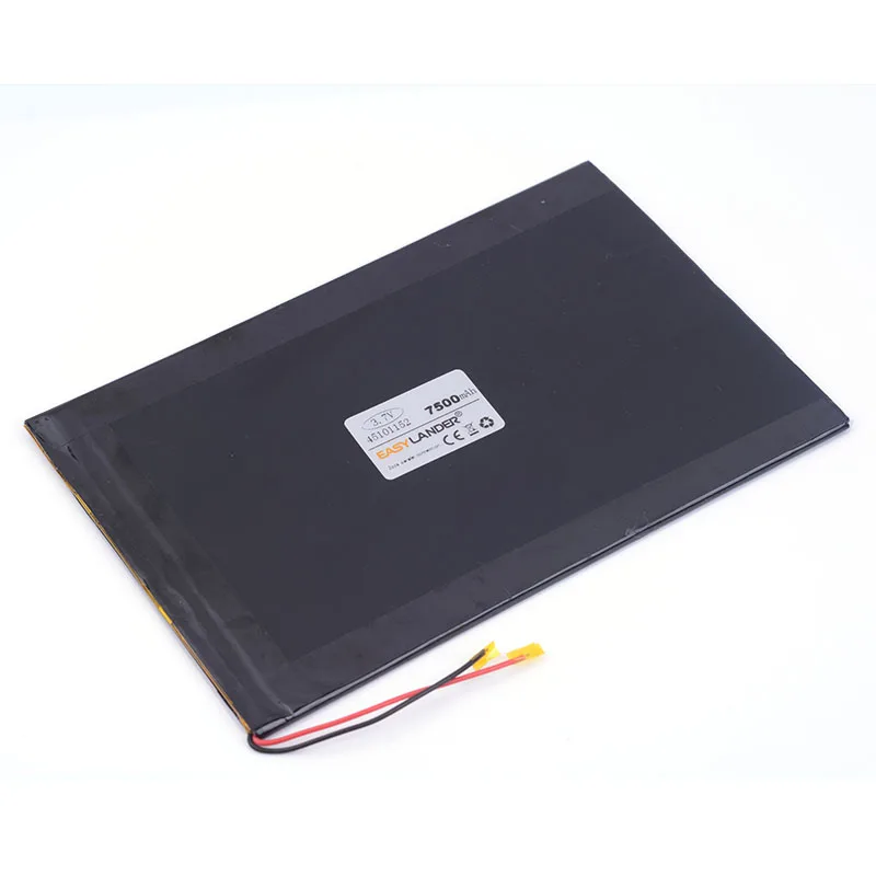 3,7 7500 mah 45101152 Polymer li-ion/Li-ion baterija za tablet PC V971 quad V972 quad-core tablet DVD Naptop