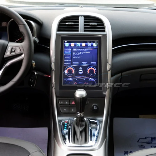 Android Auto radio u stilu Telsa Za Chevrolet Malibu 2009-2013 bez DVD-player Auto GPS Navigacija podrška automobila