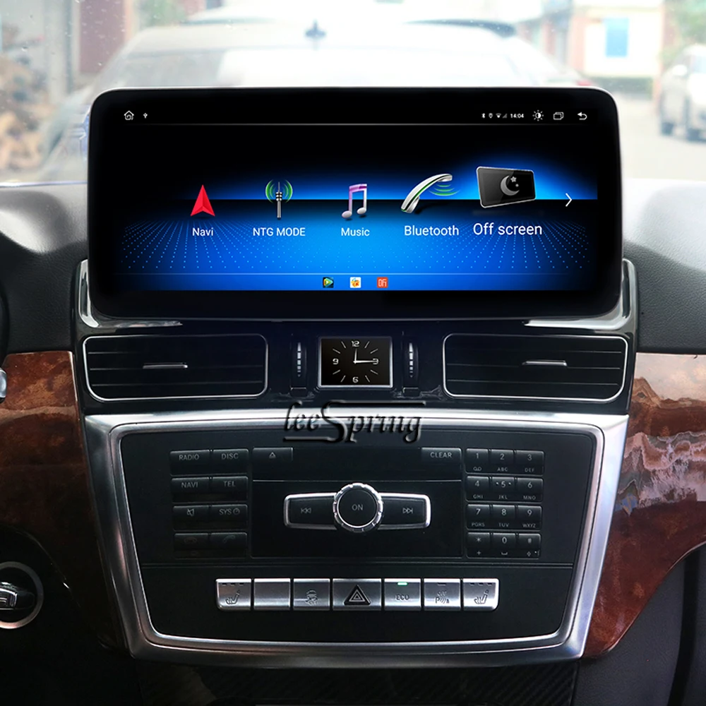 12,3-inčni Android 10 Auto Media Player Stereo za Mercedes Benz ML ML350 W166 X166 2012-2015 GPS Navigacija