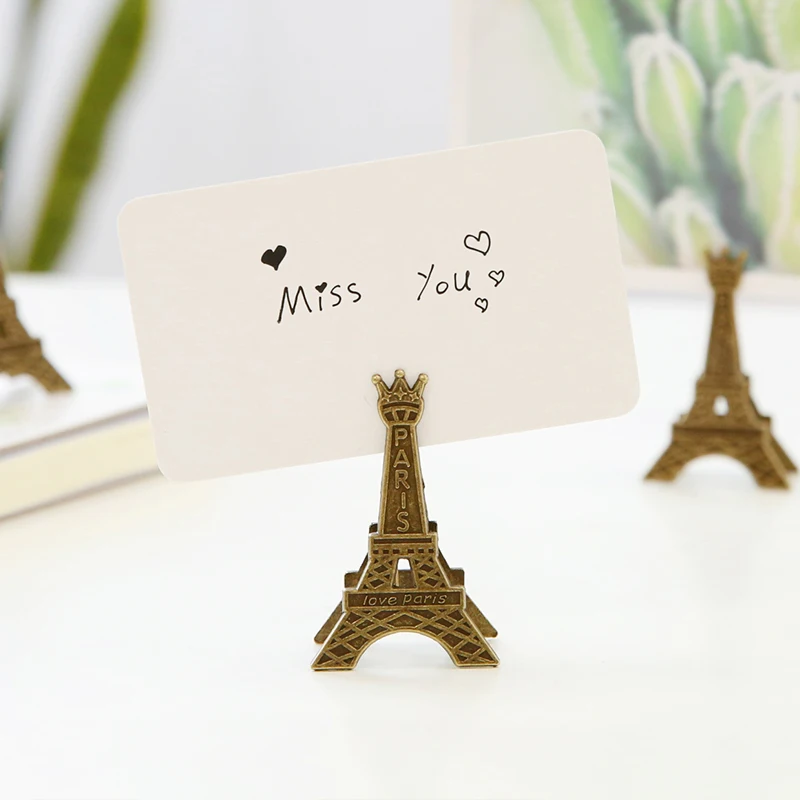 Celina MIRUI Eiffelov toranj memo clip mogu stežući fotografije i poruke, kreativna poklon interijera