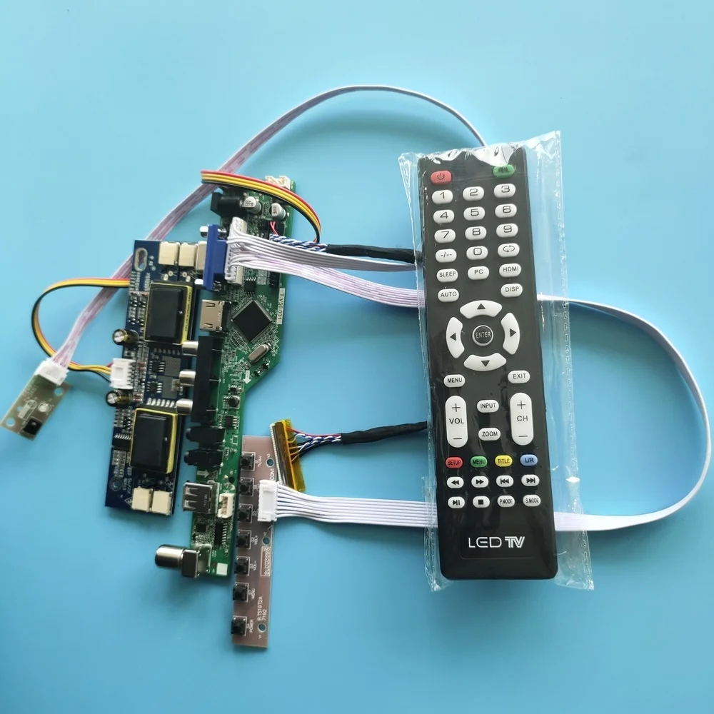 za LM201WE3-TLF5 Dozvolu 30pin 1680X1050 komplet LCD digitalni Signal AV TV kartica 4 lampe 20,1 