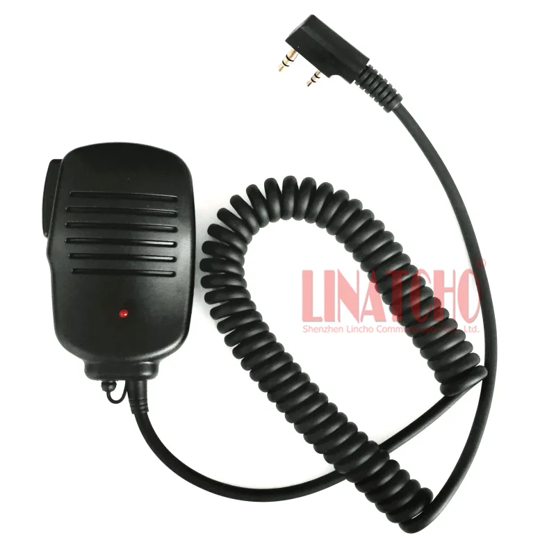 Crveno Svjetlo Svestrani Mali Prijenosni Radio Voki Toki 2 KONTAKTA TK Priključak za Mikrofon Mikrofon UV-5R