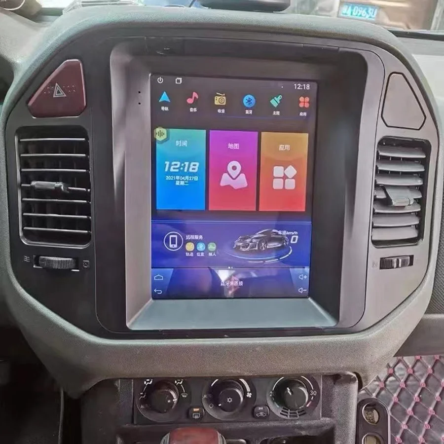 Auto Media Player Apple Carplay Za Mitsubishi Pajero V73 V77 V68 V75 1997-2011 Android-Radio Tesla Ekran GPS Navigacija