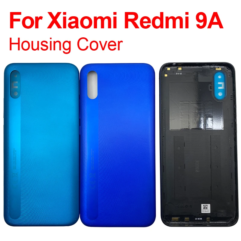 Za Xiaomi Redmi 9A Stražnji Poklopac Pretinca za baterije Stražnji Poklopac Kućišta Vrata Za Redmi 9a 9A Torbica Za telefon + Zamjena Ljepljive naljepnice