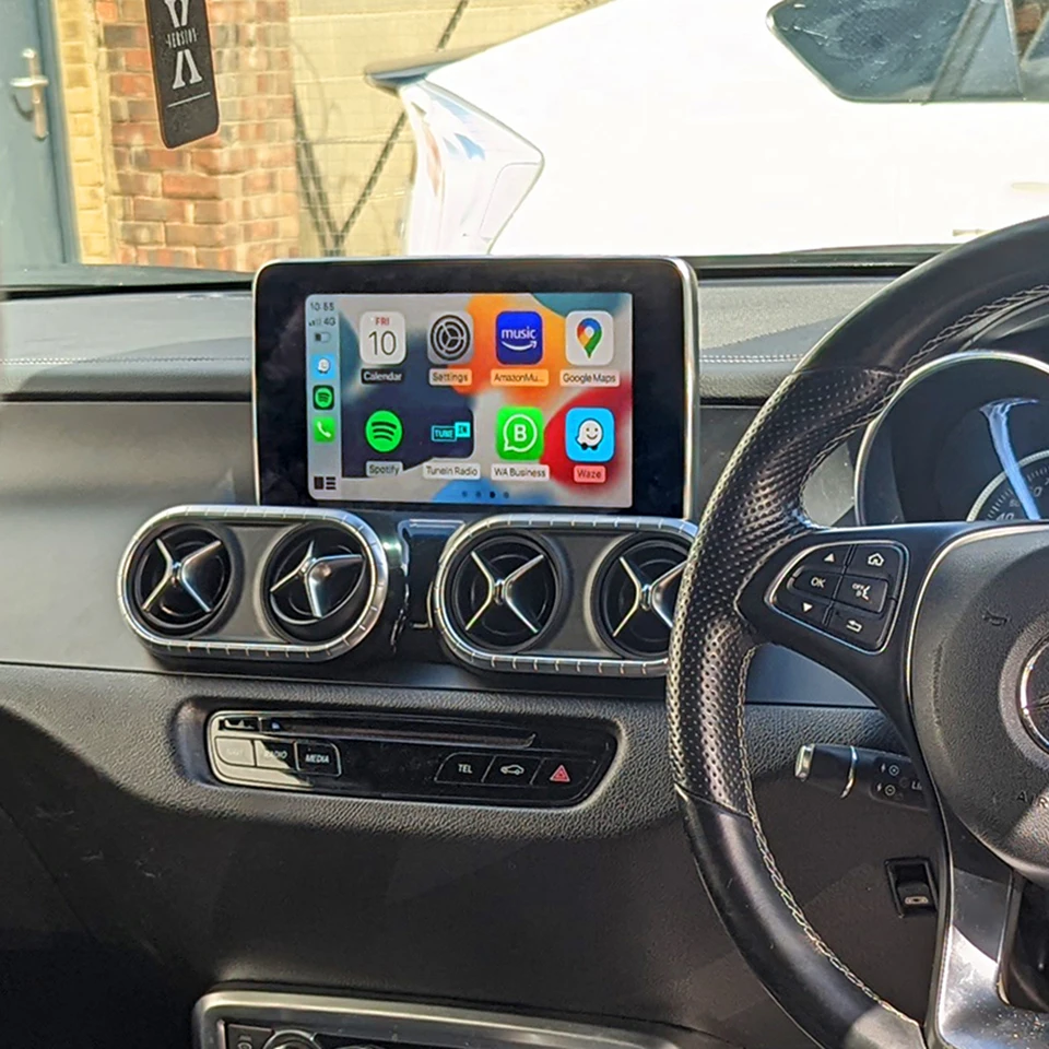Bežični Apple CarPlay Android Auto Multimedija Nadogradnje Sučelje Kit za Mercedes NTG5.0 NTG5.1 X E S GLC GLA Klase W166 X204