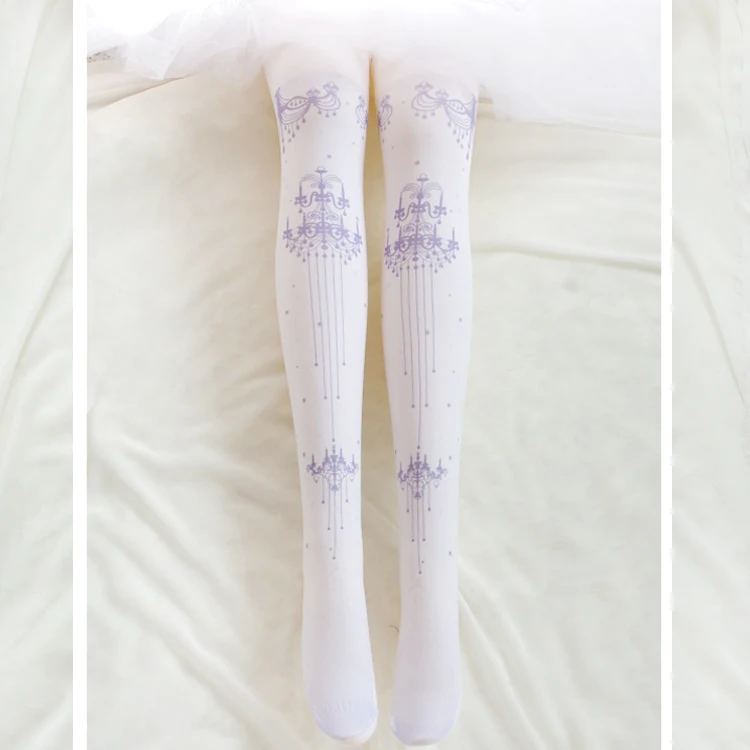 Originalni Slatke Čarape Lolita XINGX S po cijeloj površini Lolita Lo Nhan Haljina Princeze Hulahopke