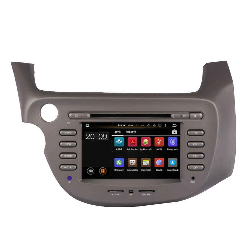 Android 10,0 Auto GPS Navigator Za Honda Fit/Jazz Za vožnju na lijevoj strani 2007-2013 Auto Radio Stereo 4G + 64G Multimedijalni CD-DVD-player