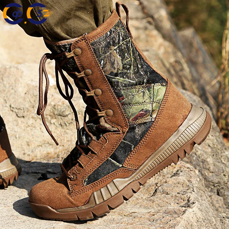 Ljetni Ultra gospodo vojne čizme za Posebne namjene sa visokim берцем 07, Gospodo Taktičke vojne planinarske cipele za desert