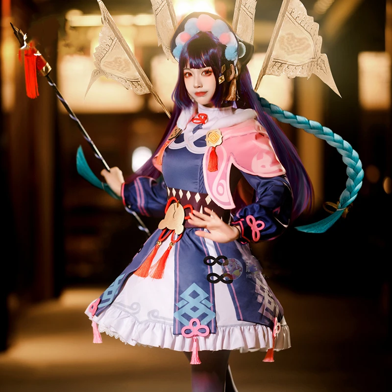 Igra Genshin Impact YunJin Cosplay Odijelo Anime Kineska Opera Odijelo Yong Jin Haljina U stilu Лолиты Ženska Svečana Odjeća Za igranje Uloga
