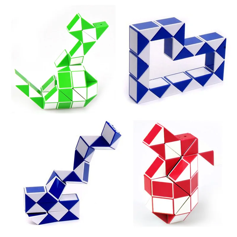 ShengShou Nova Vruće Igre U Obliku Zmije 3D Kocka Puzzle Cube Twist Zagonetka Igračka Obrazovanje Djece Inteligencija Igračka Besplatna Dostava