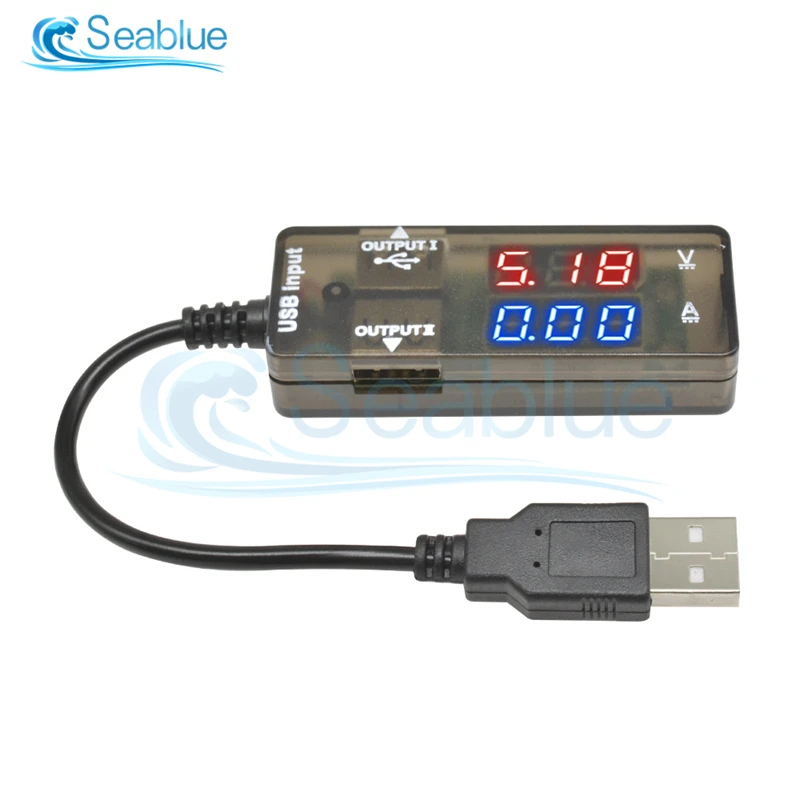 Digitalni Dual USB Struja Napon Punjenja Detektor Tester Baterija Voltmetar Ampermetar Punjač Dr. Multimetri Elektronski DIY Kit