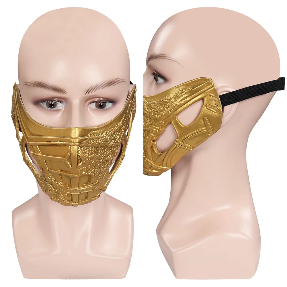 2021 Mortal Kombat Maska Škorpiona Cosplay Latex Maska Kaciga Maske Odijelo Za Stranke Na Halloween Rekviziti